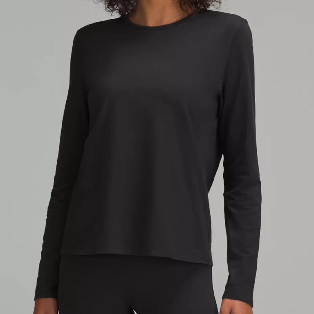Lululemon Cotton Crewneck Long Sleeve Shirt | XL